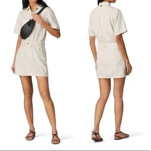 Rag and Bone Denim Shirt Dress White / S